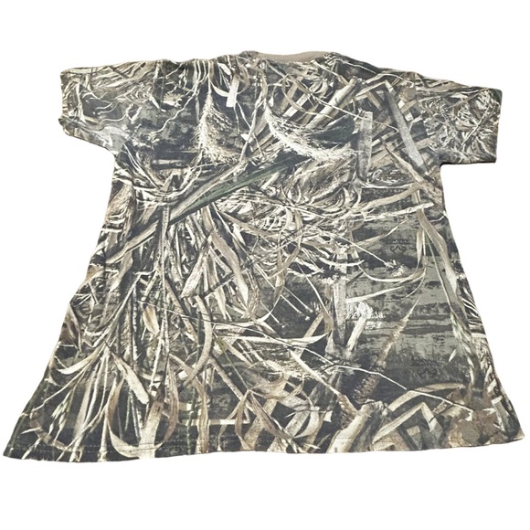 Hanes Mossy-Style Camo T-Shirt Men’s Medium – Outdoors Hunting Tee - Picture 2 of 8